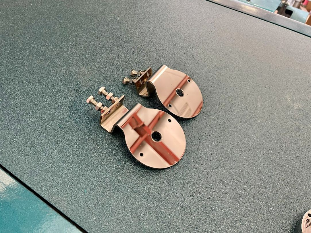 SS Under Frame Mounts Single and Double Frame