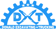 Donald Excavating and Trucking | Logo