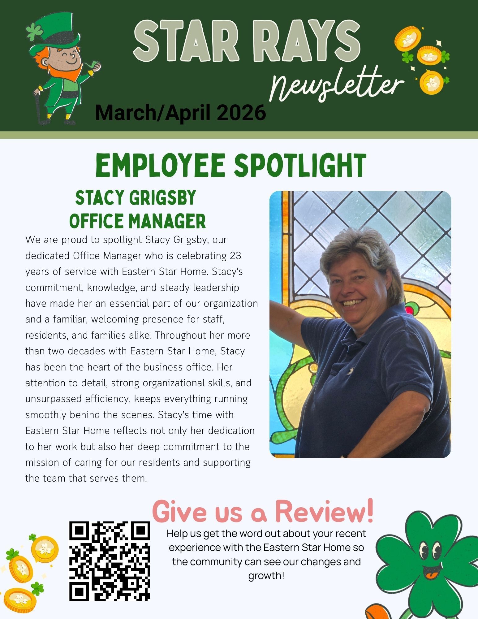 Star Rays Newsletter March - April 2026