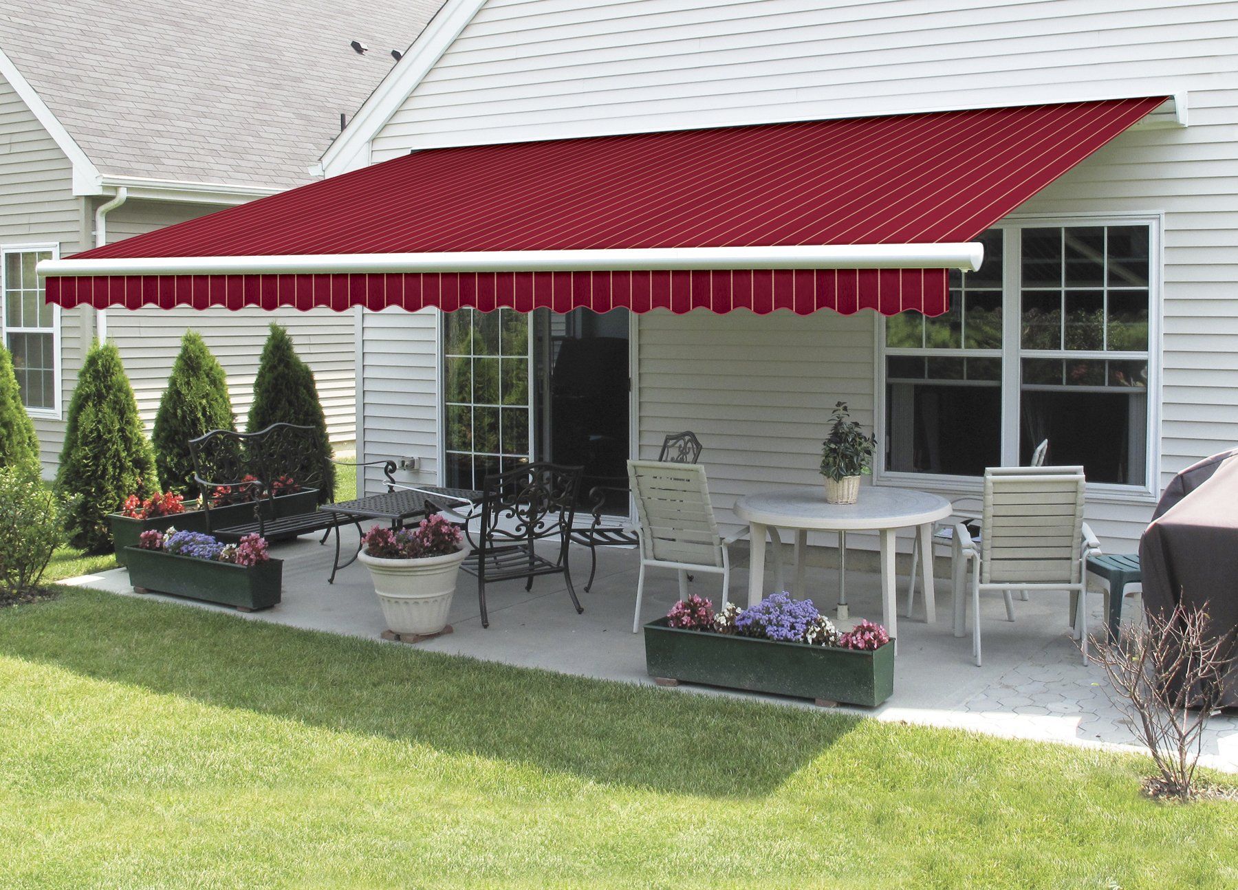 Remote Controlled Awnings | Amelia Overhead Doors
