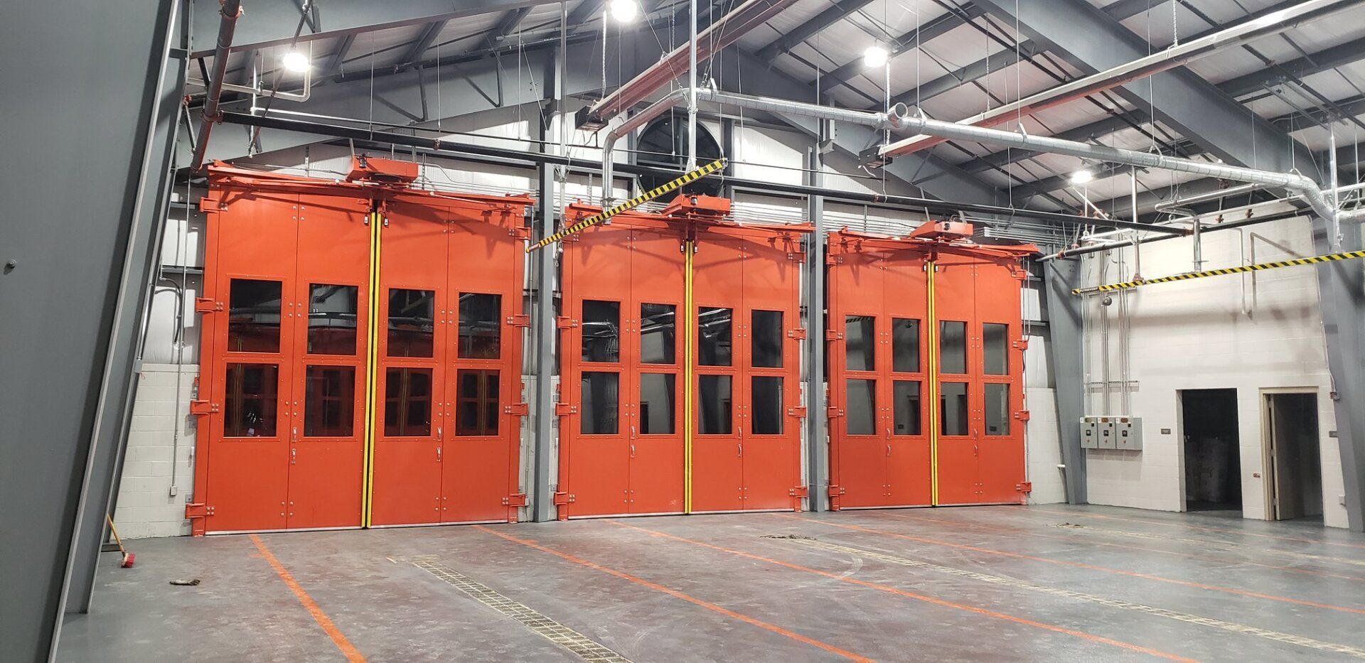 Red Overhead Doors | Amelia Overhead Doors