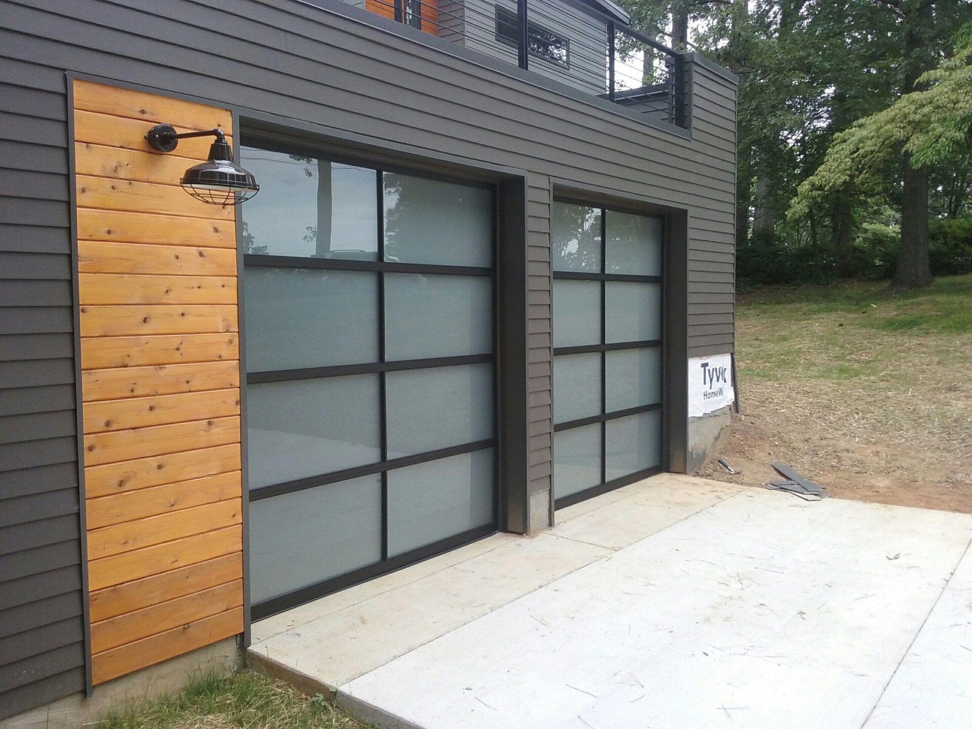 Clear Garage Door | Amelia Overhead Doors
