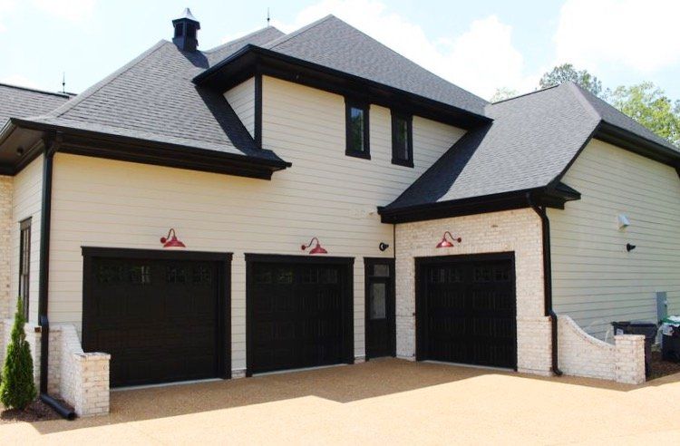 Black Garage Door | Amelia Overhead Doors