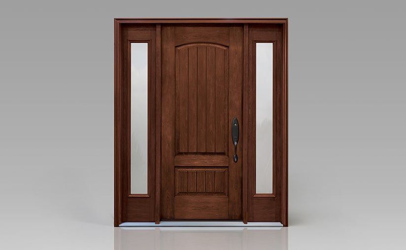 Solid Wood Entry Door | Amelia Overhead Doors
