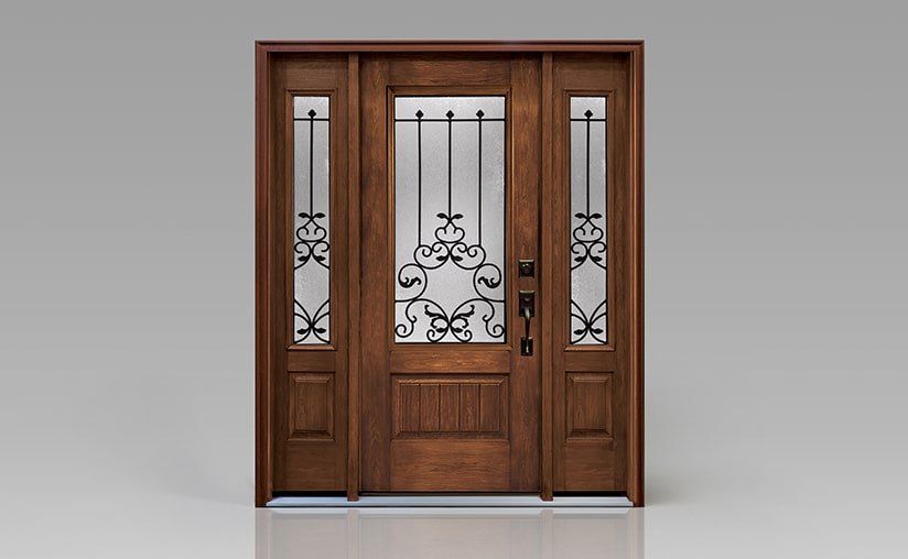 Fiberglass Entry Door | Amelia Overhead Doors