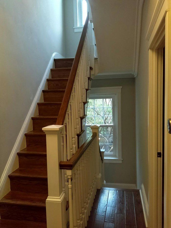 Custom built staircase