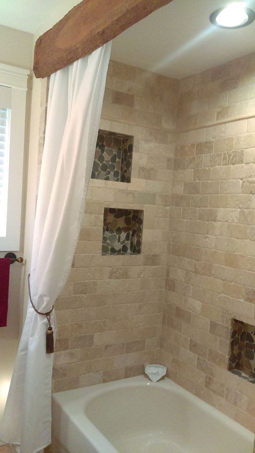 Bathroom wall tiles