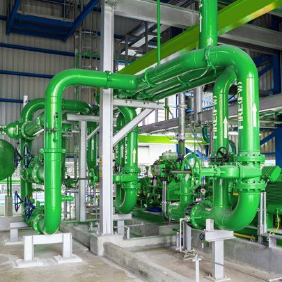 Insulation on pipes for emission reduction