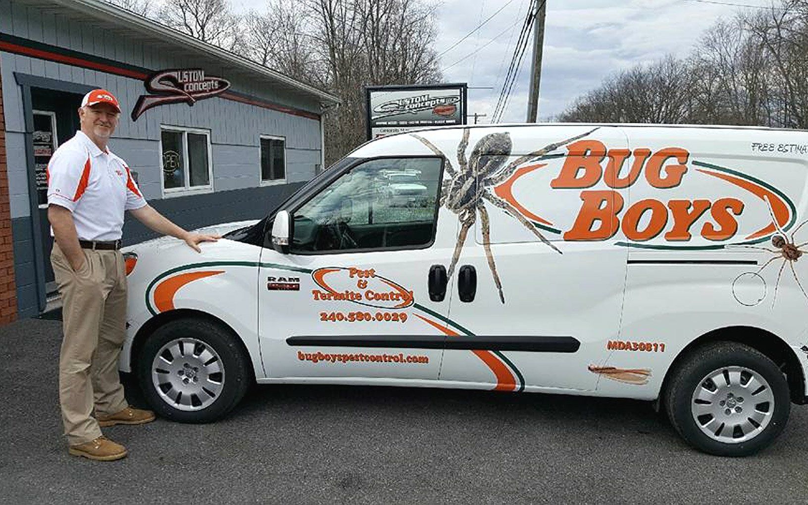 Bug Boys Pest Control Photo Gallery Northern VA, MD, DC, PA, and WV