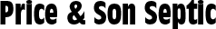 Price & Son Septic - logo