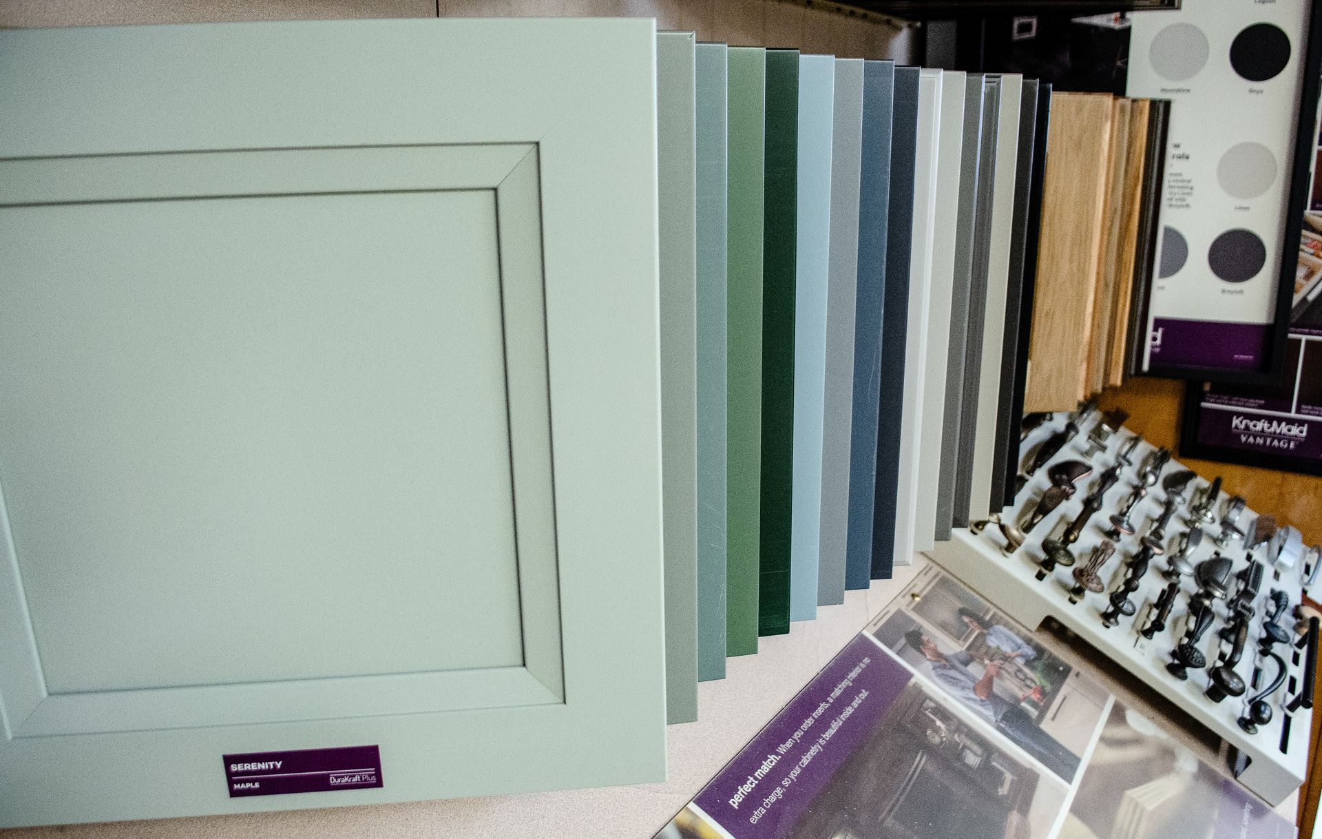 cabinet wood samples