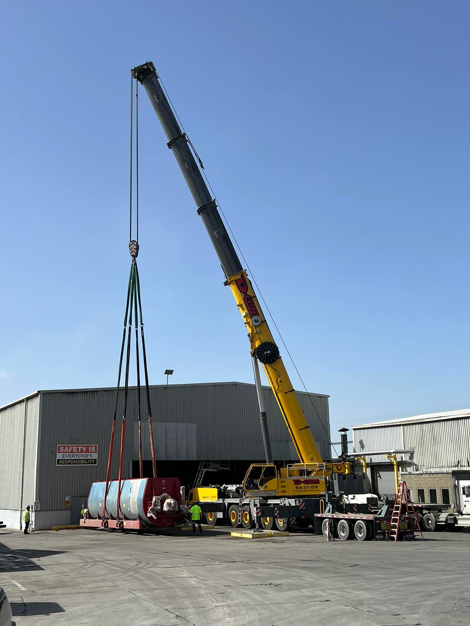 Crane equipment service