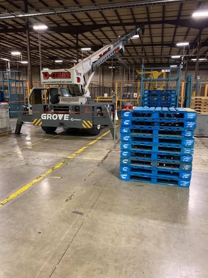 Crane equipment service