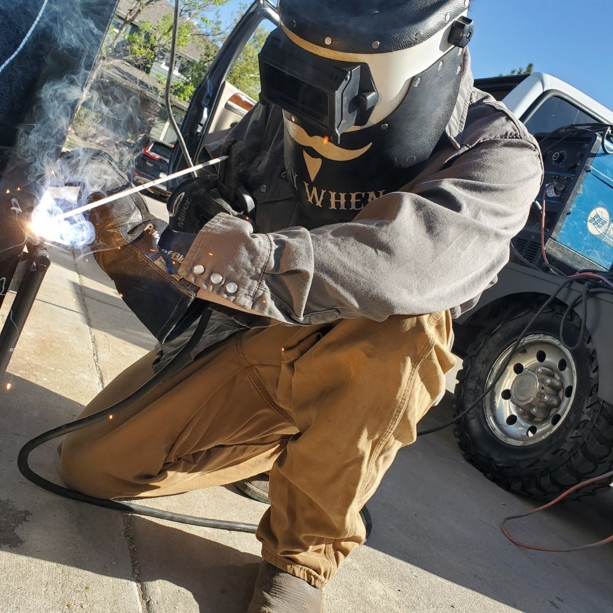 Mobile welding service
