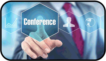 A person in a suit points to a hexagon labeled 