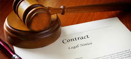 Contract legal notice