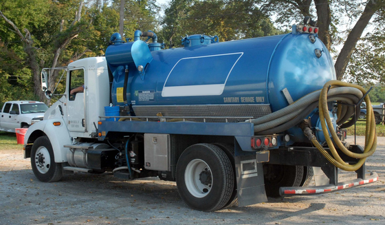 Truck for Septic Tank Pumping