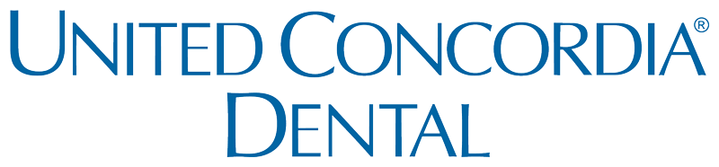 United Concordia Dental logo in blue text.
