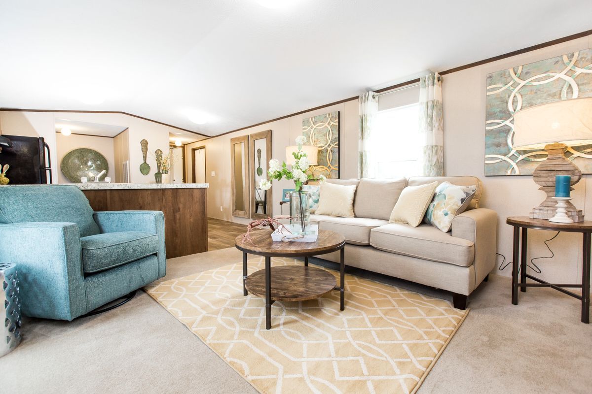 living room with couch