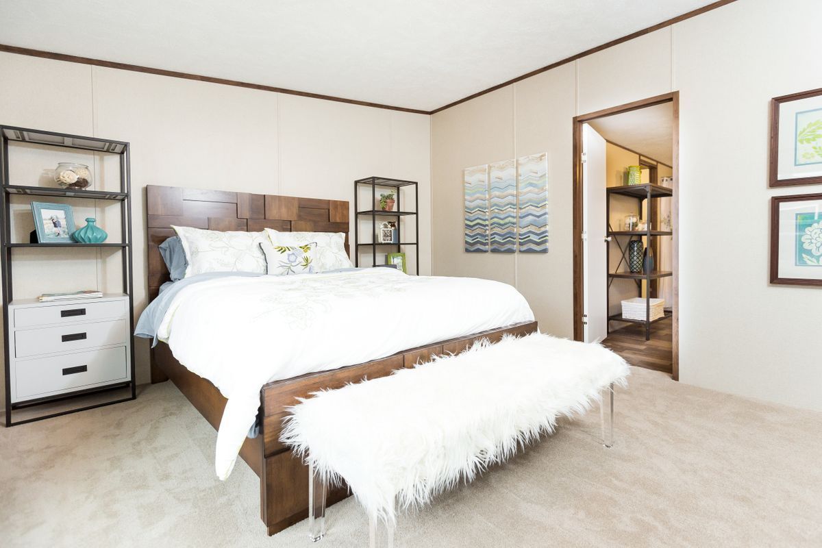 large bed