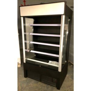 Exterior Precision Open Air Merchandiser Grab and Go Refrigerator
