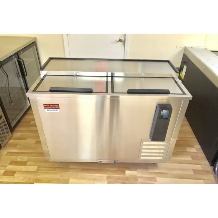 Front View - 50″ Bottle Cooler Bar Refrigerator