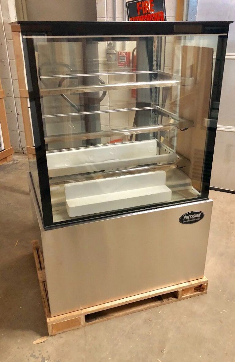 Exterior 36” Bakery Case Refrigerated Pastry Show Case Feature