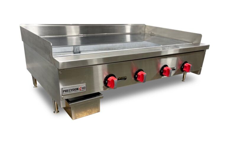 48″ Chrome Thermostatic Gas Griddle