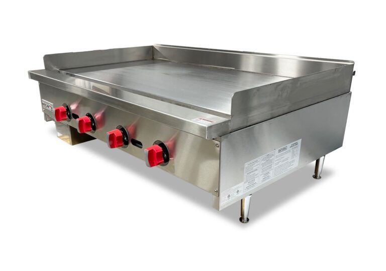 48″ Thermostatic Gas Griddle Flat Grill