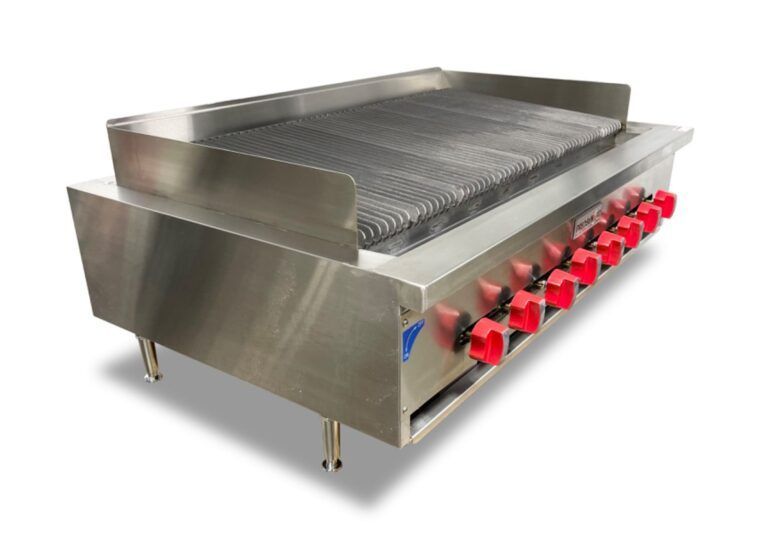 Heavy Duty Char Broiler Grill Charbroiler Gas Radiant 48″