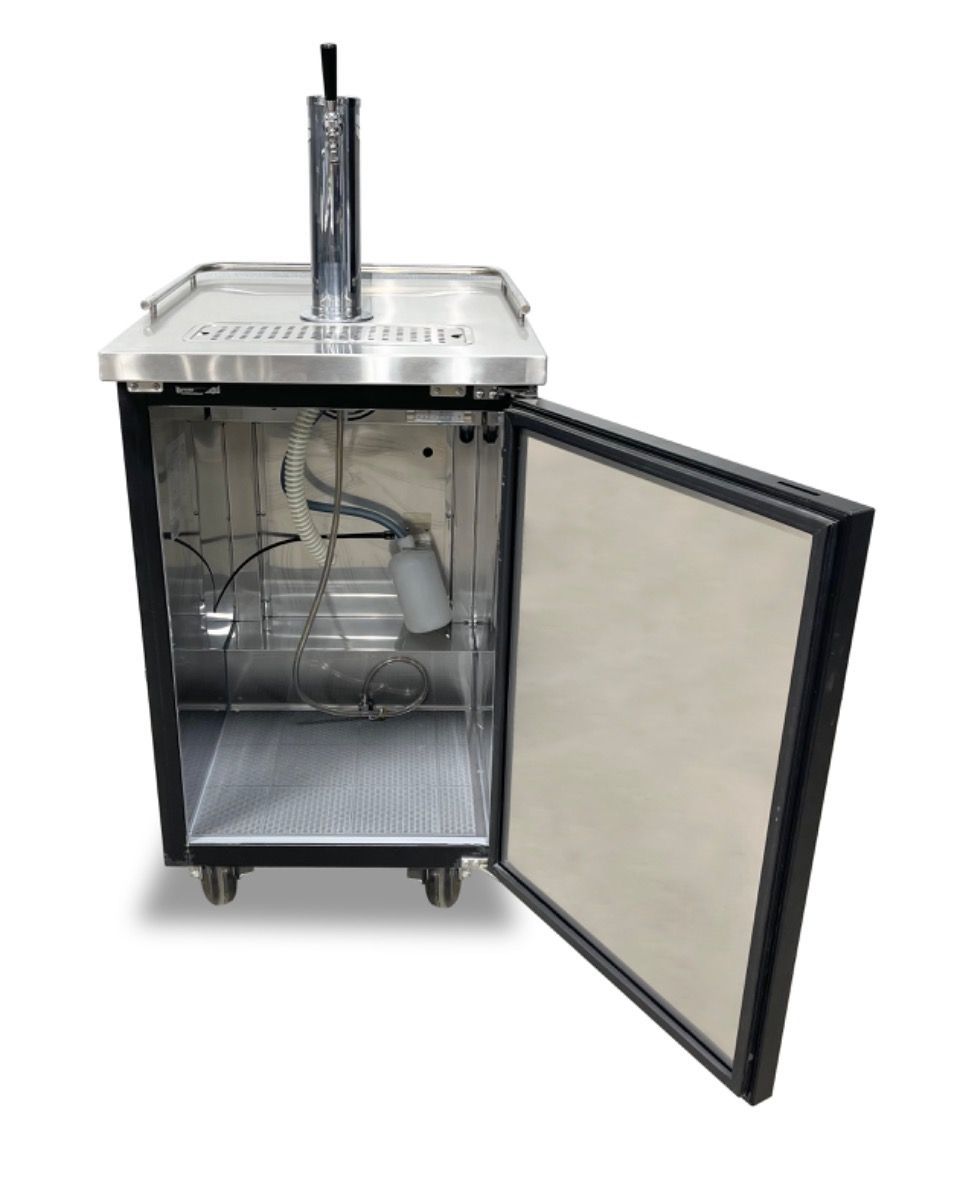 Interior 27″ Kegerator 1 Door Draft Refrigerator