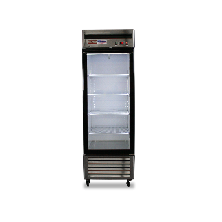 Exterior A1GDF-SS Glass Door Reach In Freezer