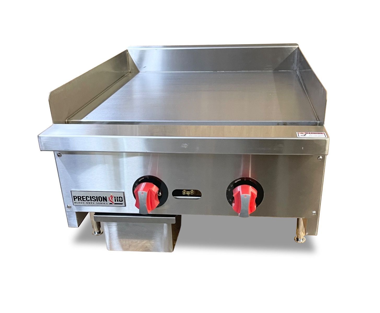 Exterior 24” Thermostatic Griddle Feature