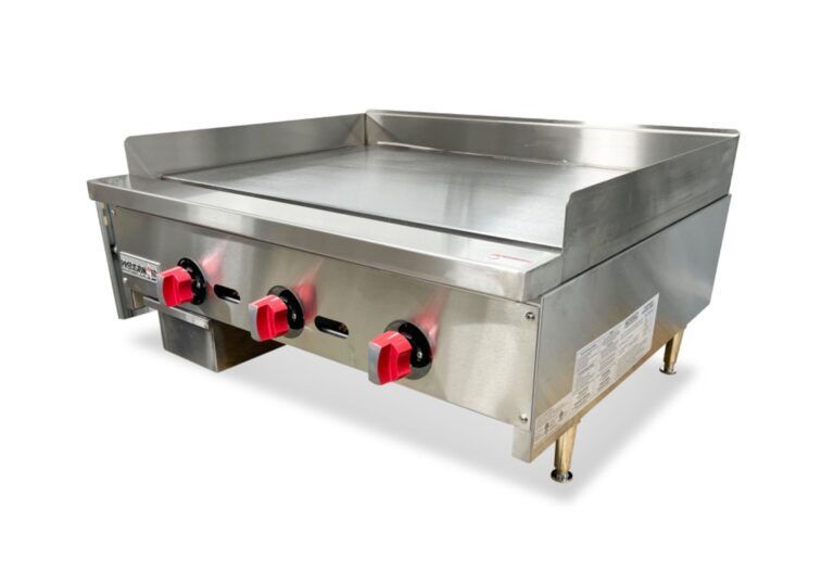 36″ Thermostat Griddle Gas Flat Top Grill