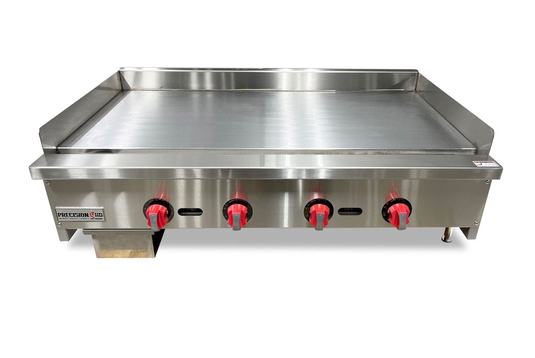 Exterior 48″ Thermostatic Gas Griddle Flat Grill Feature