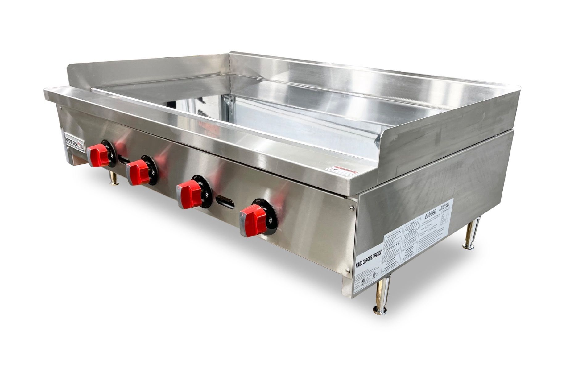 48″ Chrome Thermostatic Gas Griddle