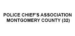 The logo for the police chief 's association in montgomery county.