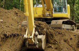 Excavating and grading services