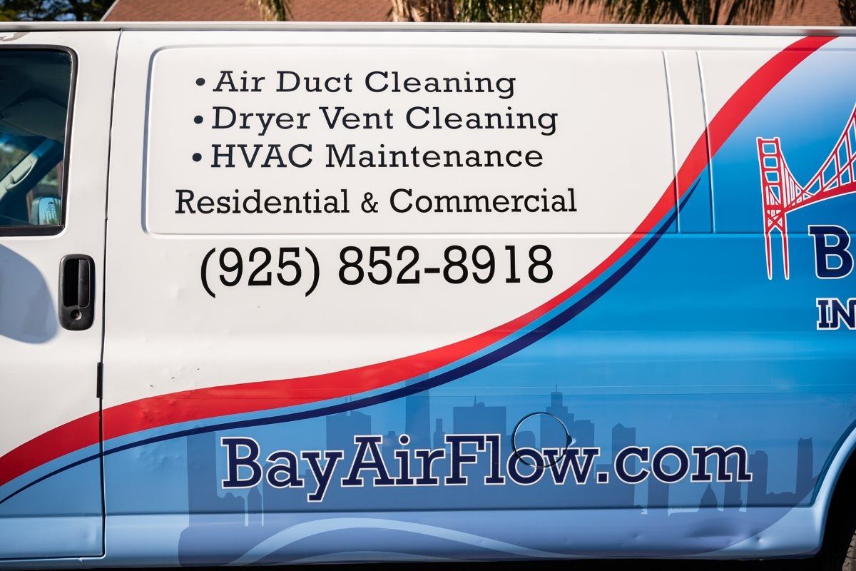 Bay Air Flow business vehicle.