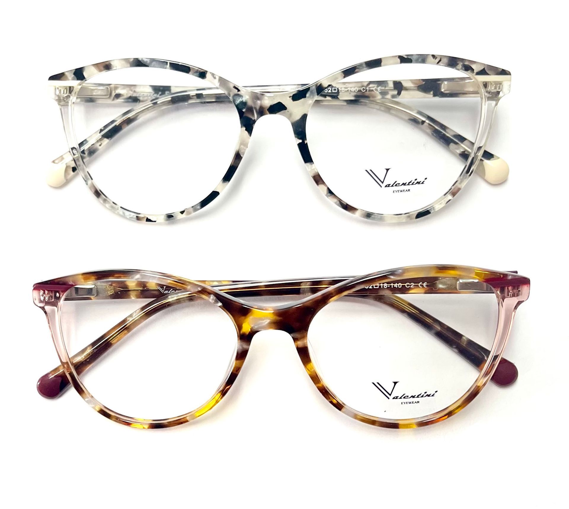 Two pairs of eyeglasses