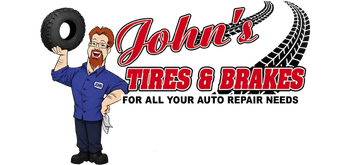 John's Tires & Brakes logo
