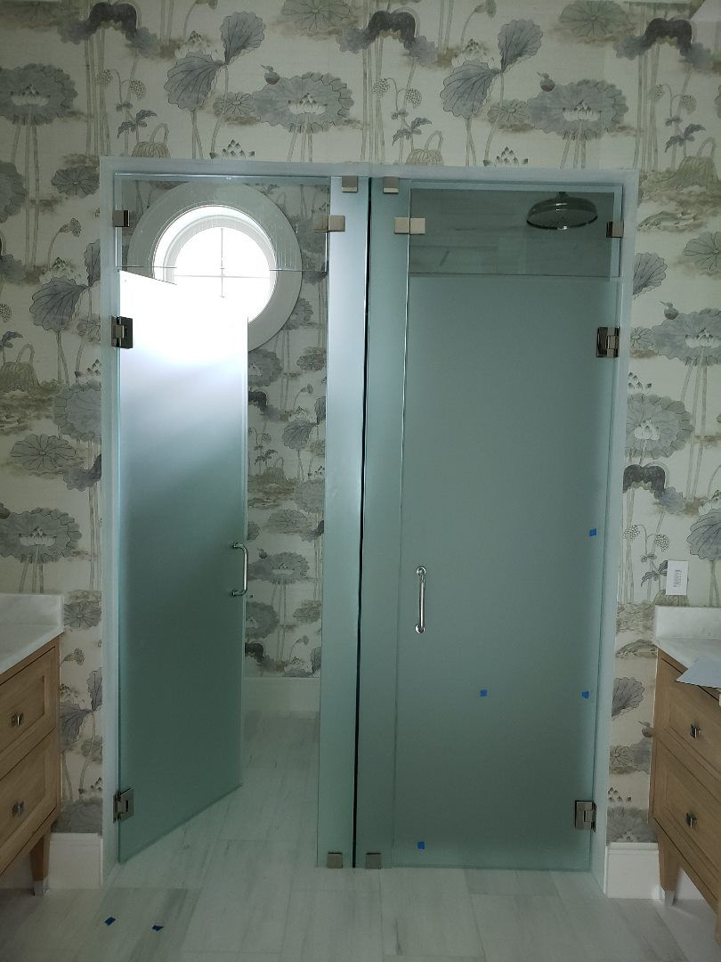 Shower door