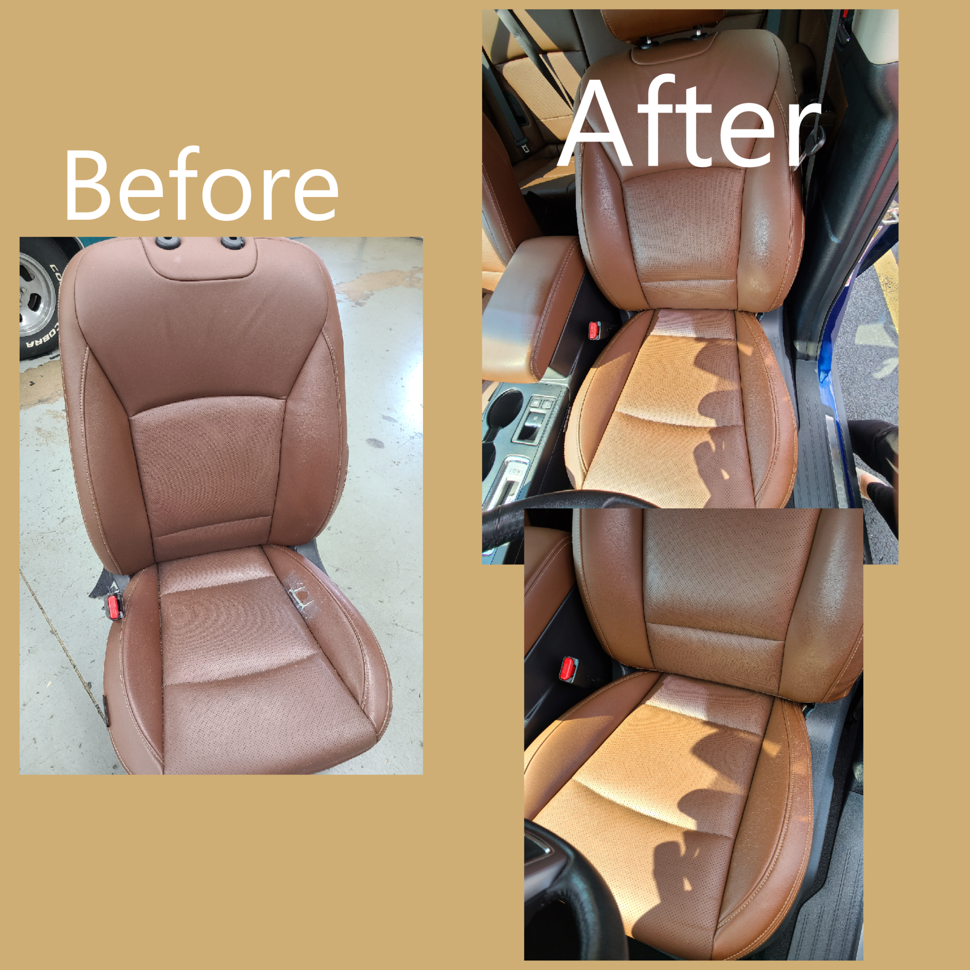 Camel Color Seat