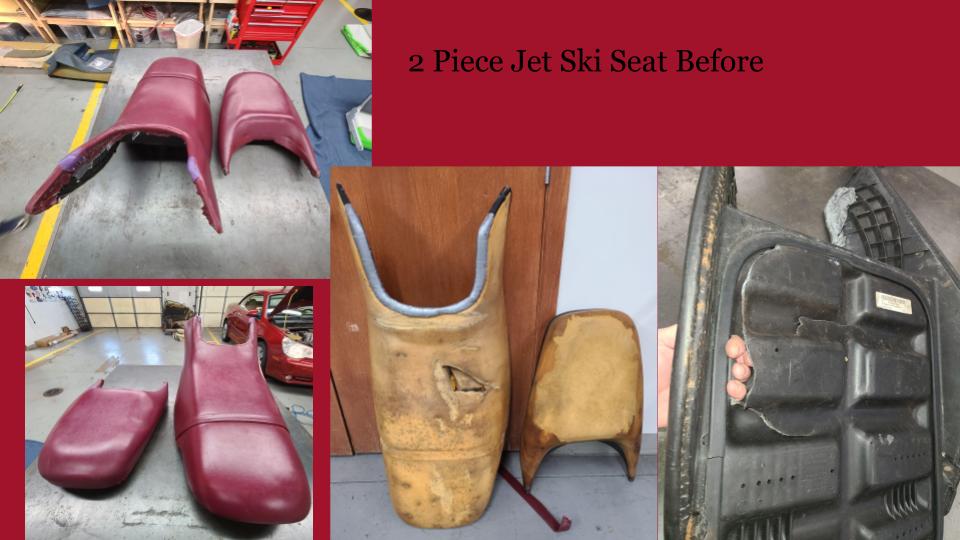 Jet Ski Seat Before