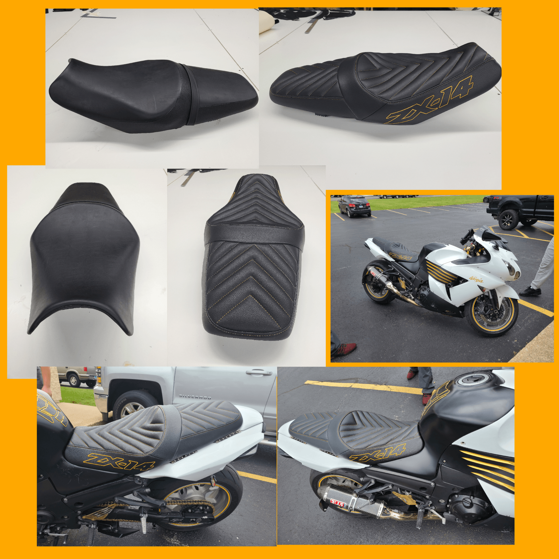 Nigel Motorcycle seat
