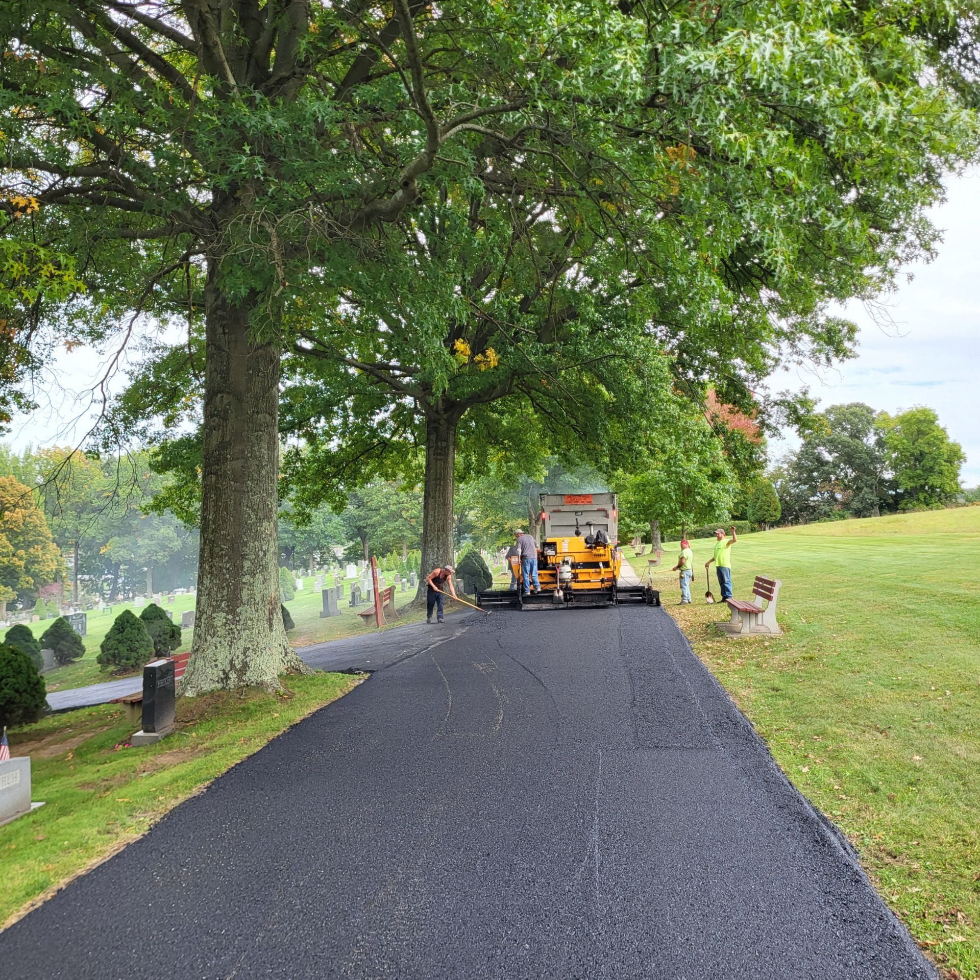 asphalt paving
