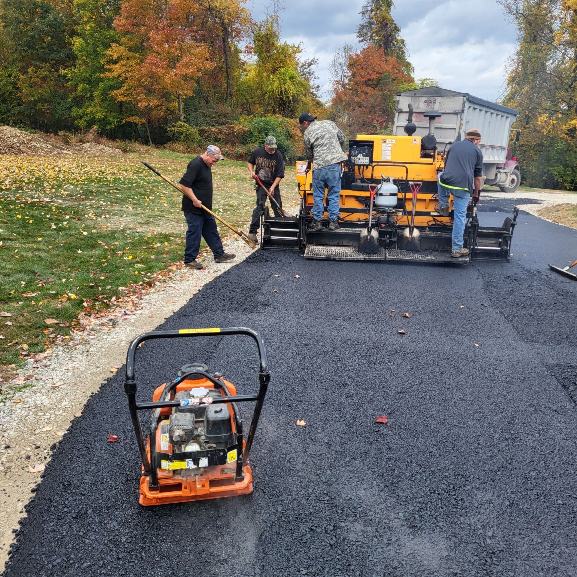 asphalt paving