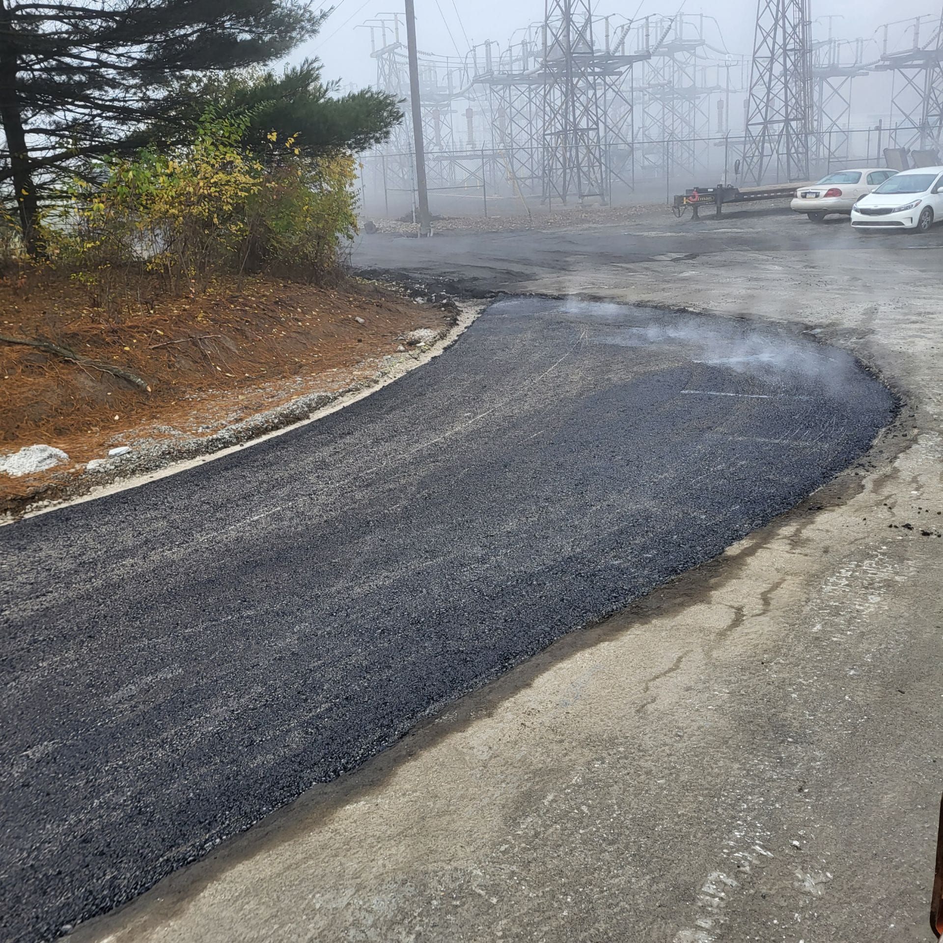 asphalt paving