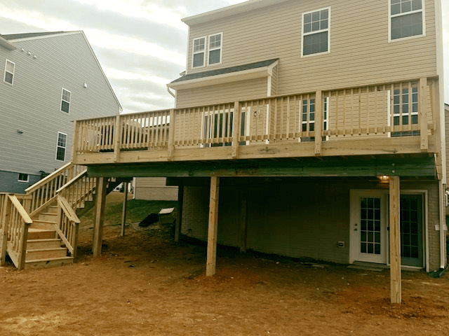 Deck installation
