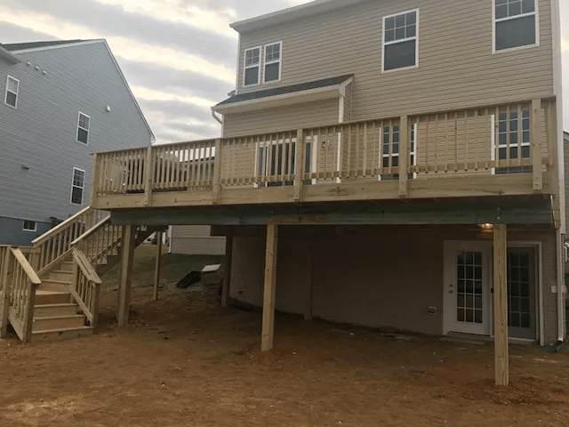 Deck installation